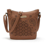REPRCLA Hollow Out Women Bucket Bags