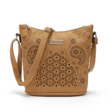 REPRCLA Hollow Out Women Bucket Bags
