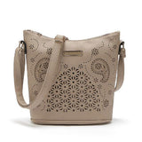 REPRCLA Hollow Out Women Bucket Bags