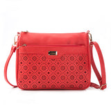 REPRCLA New Double Zipper Women Messenger Bags